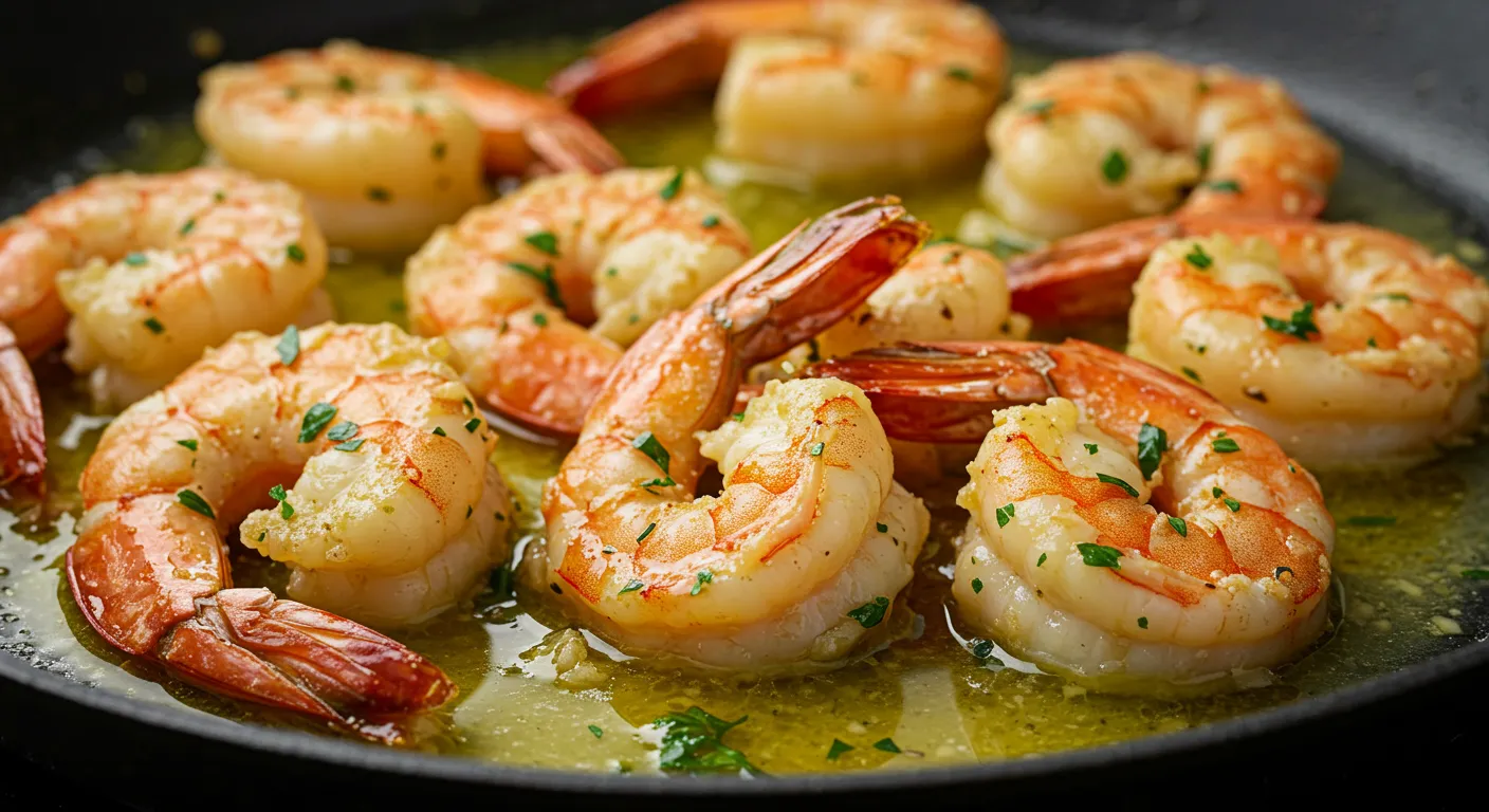 Garlic Butter Shrimp - tertiary view